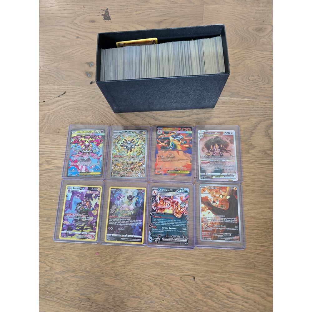 Pokemon TCG Card Lot Charizard ex Mega Charizard Y EX Regigigas VSTAR Bulk Box